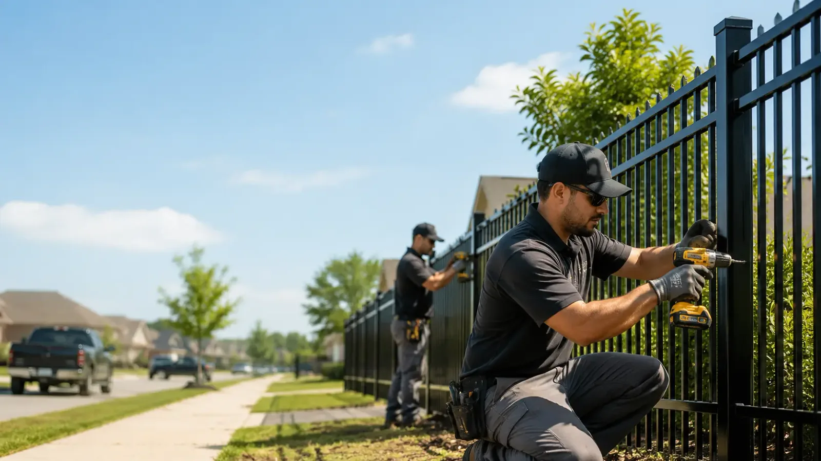 Metal Fence Installation in Tazewell, VA